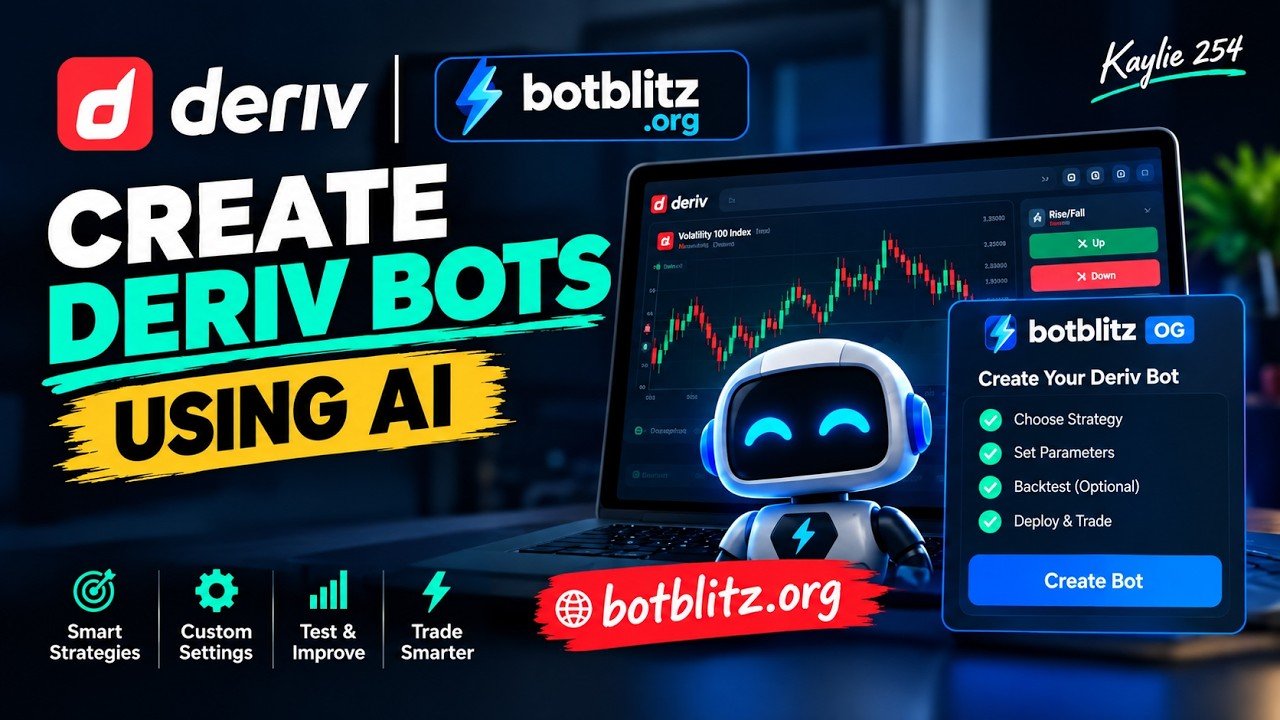How to Create Deriv Trading Bots Using AI | BotBlitz OG