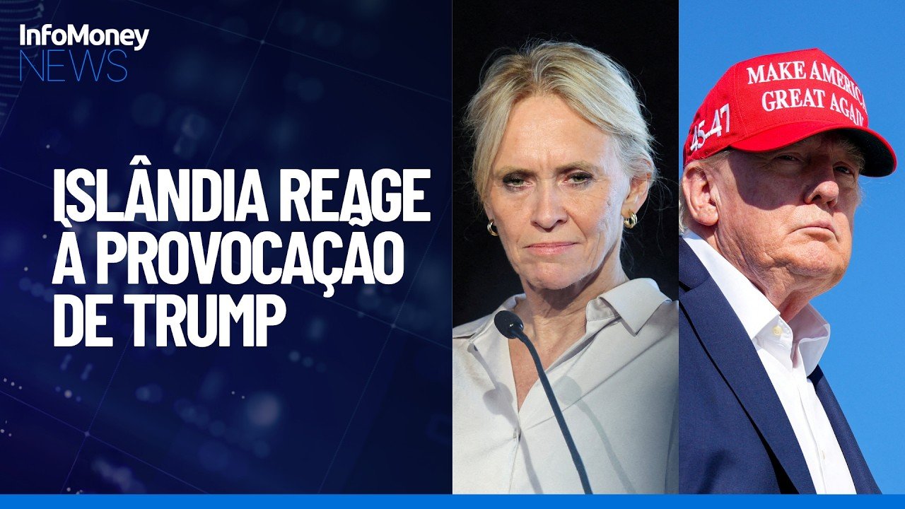 Islândia convoca embaixador dos EUA após mapa de Trump | InfoMoney News