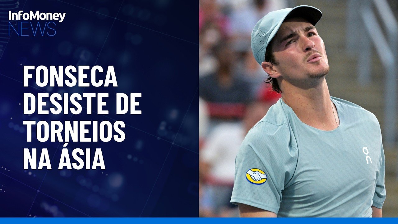 Lesionado, João Fonseca desiste de torneios na Ásia e fica fora de Tóquio e Xangai | InfoMoney News