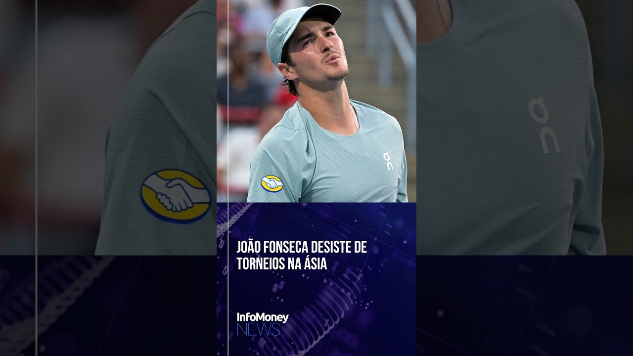 Lesionado, João Fonseca desiste de torneios na Ásia e fica fora de Tóquio e Xangai | InfoMoney News