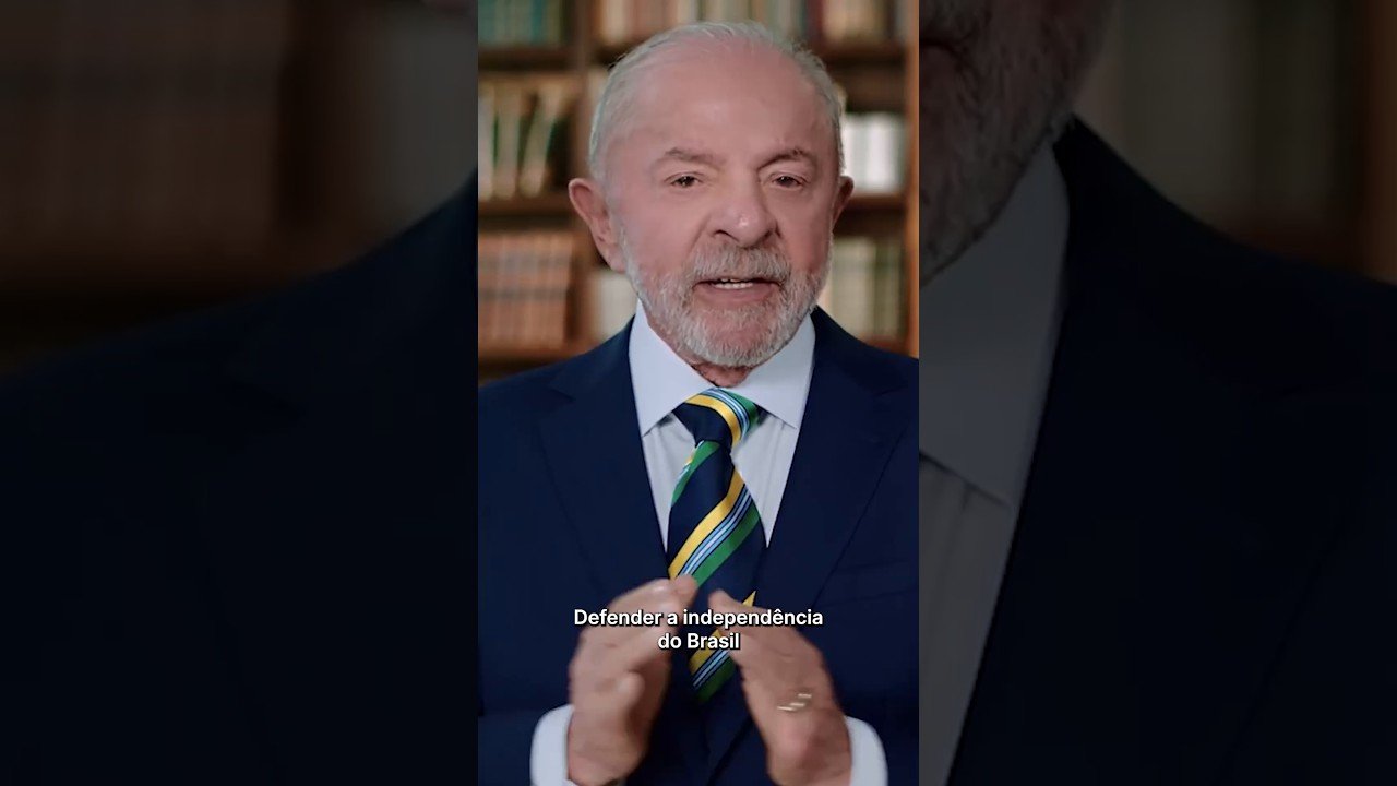 Lula defende a soberania nacional em pronunciamento pelo 7 de setembro | InfoMoney News