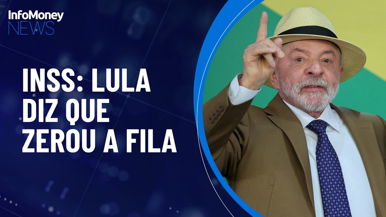 Lula diz ter zerado fila do INSS, mas conta exclui espera de até 45 dias | InfoMoney News