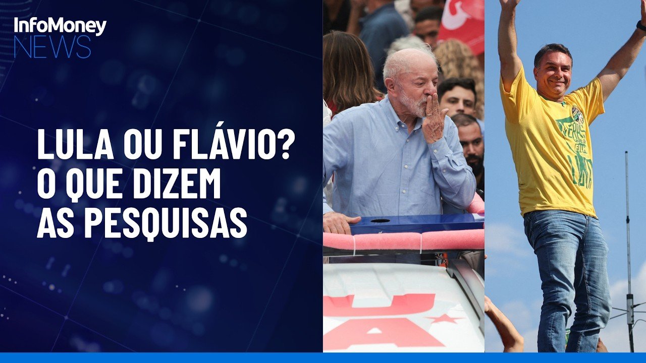 Lula x Flávio: Como estão as pesquisas a uma semana do 1º turno | InfoMoney News