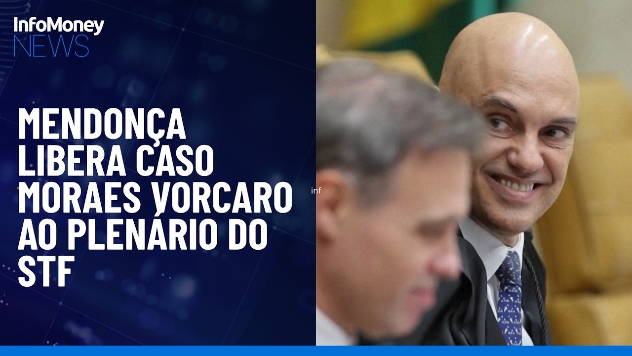 Mendonça libera para plenário do STF caso das mensagens entre Moraes e Vorcaro
