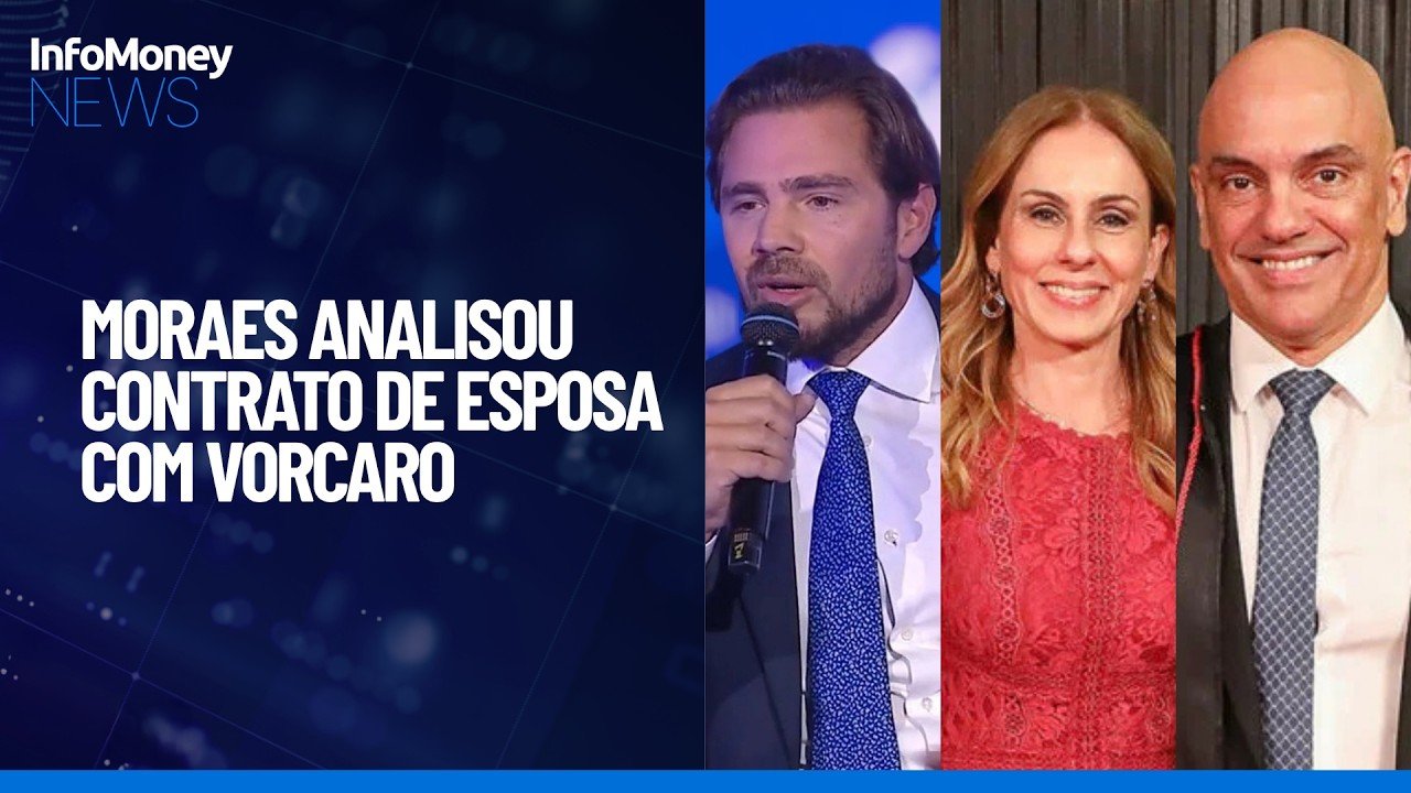 Moraes analisou contrato de R$ 131 mi entre sua mulher e Vorcaro | InfoMoney News