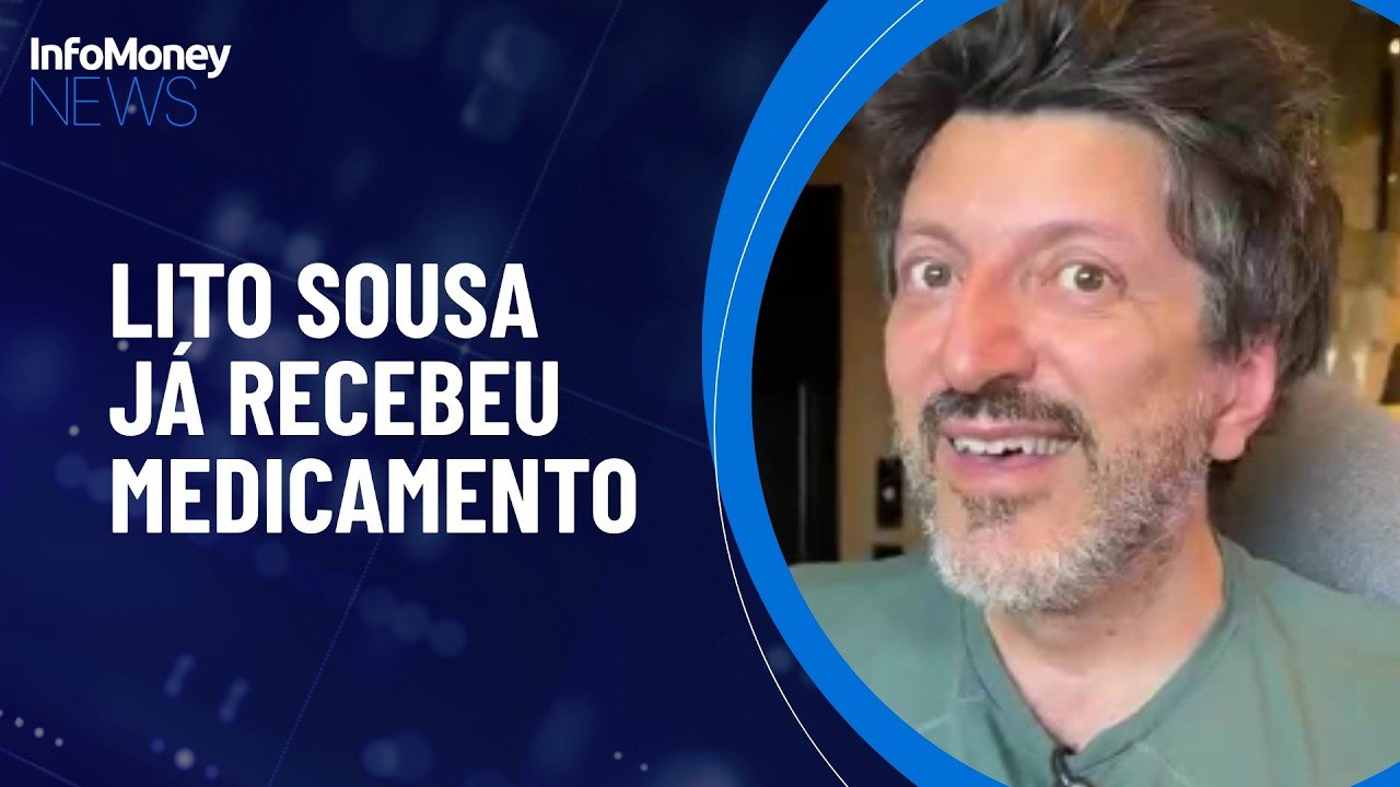 Mulher de Lito Sousa diz que ele já recebeu medicamento | InfoMoney News