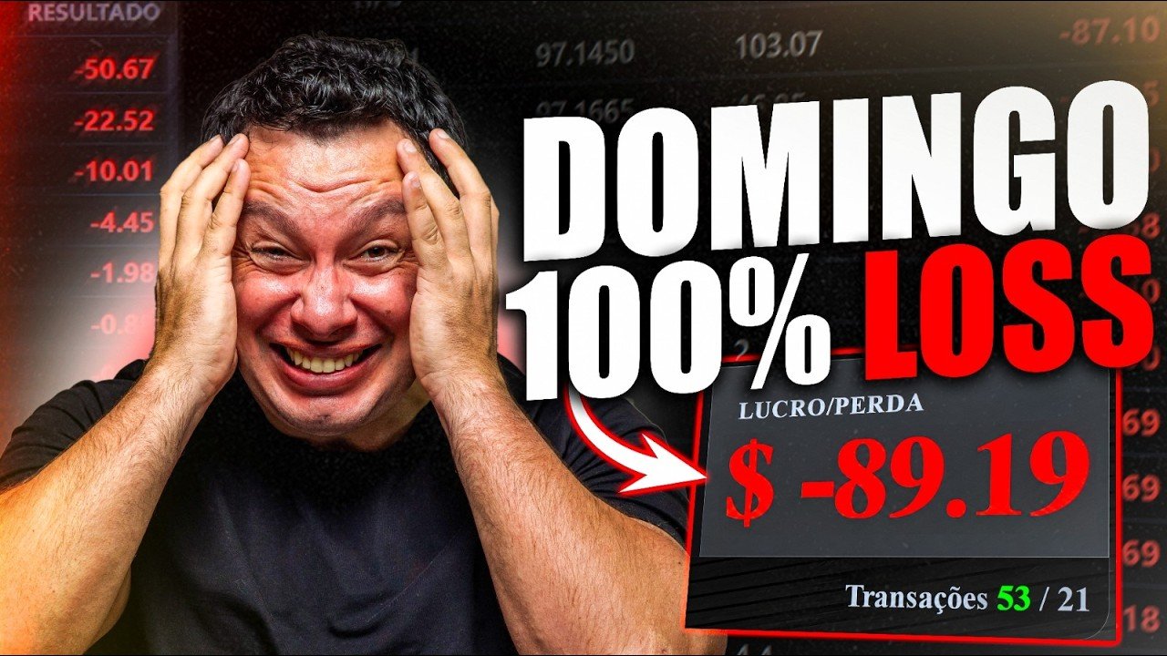 OPERANDO NO DOMINGO NA DERIV COM ROBÔ: ÍNDICES SINTÉTICOS AO VIVO
