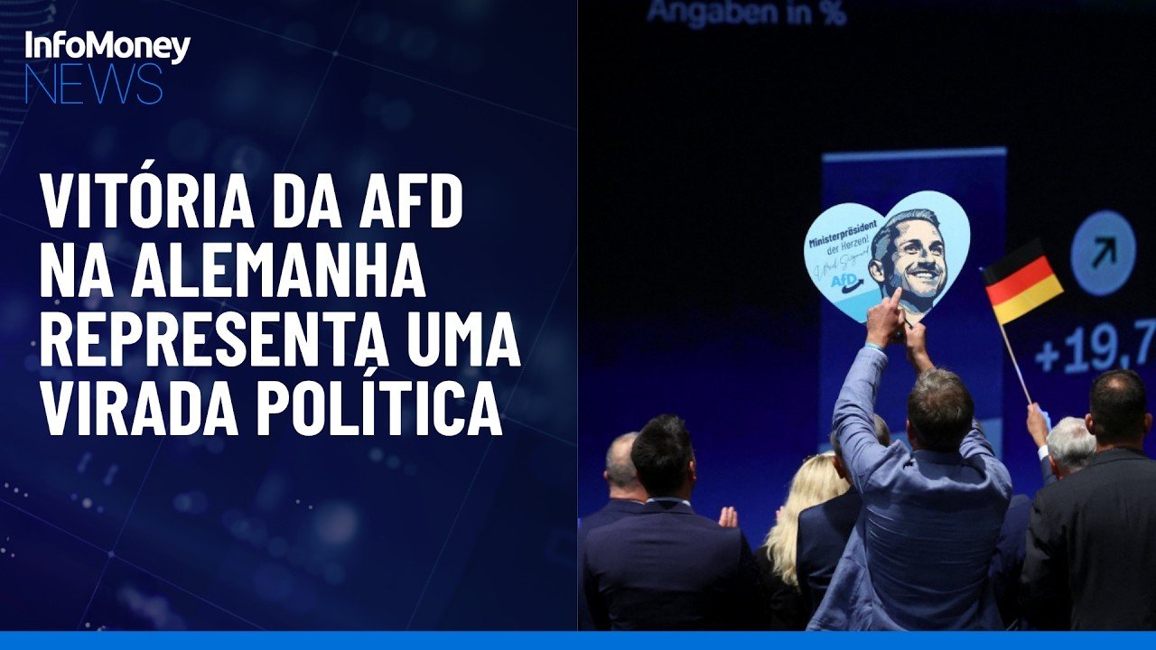 Partido de extrema-direita AfD celebra vitória nas eleições estaduais alemãs | InfoMoney News