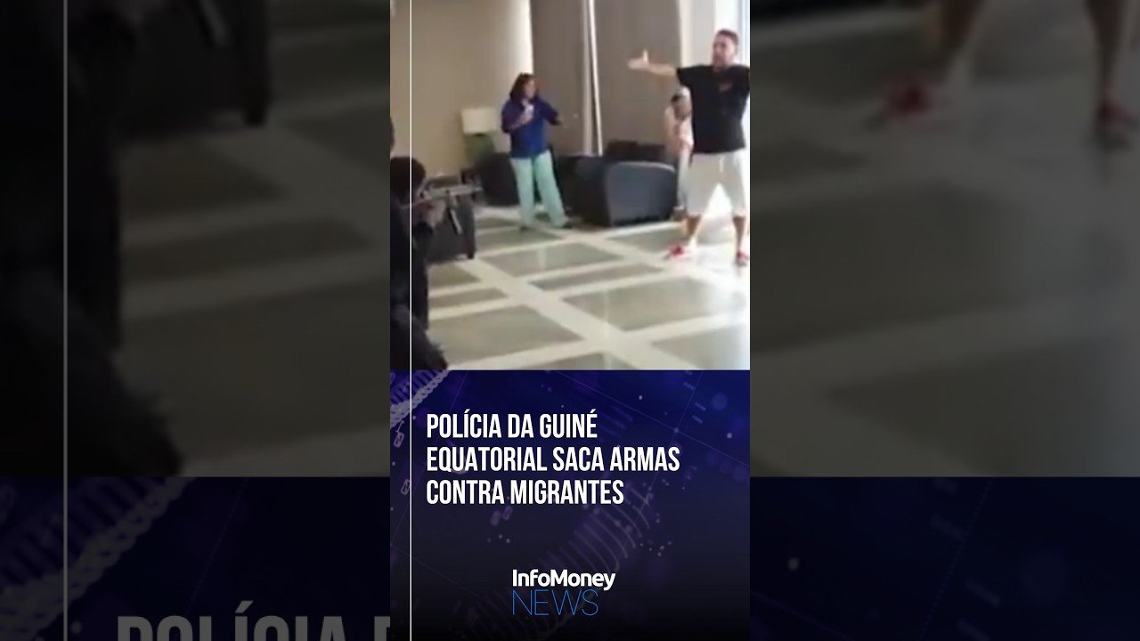 Polícia da Guiné Equatorial saca armas contra migrantes deportados por Trump | InfoMoney News