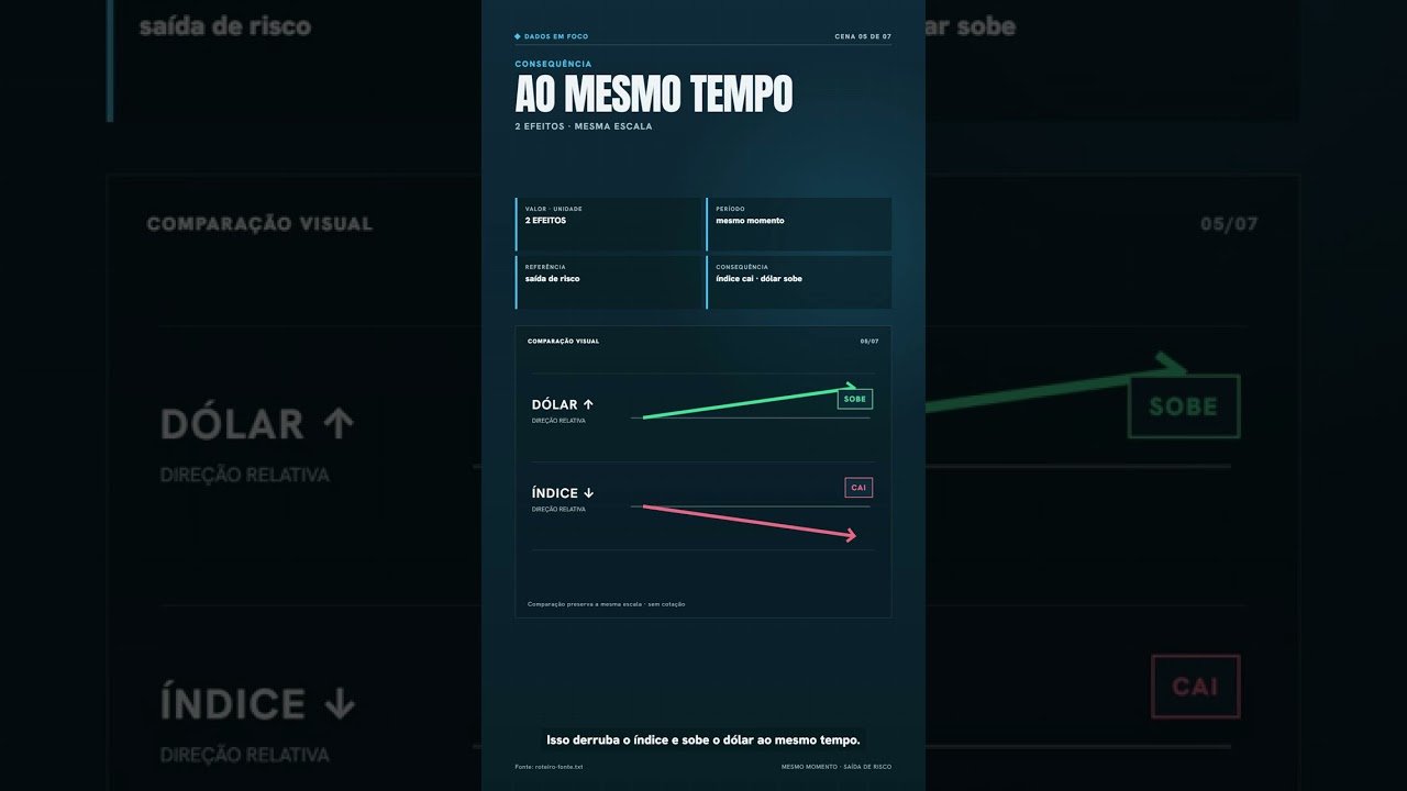 Por que dólar e índice andam em espelho — e como usar isso (resumo)