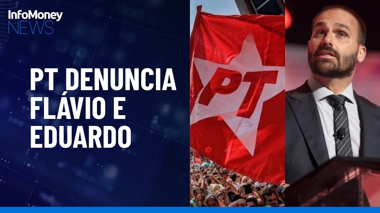 PT pede ao TSE investigação sobre Flávio e Eduardo por interferência estrangeira | InfoMoney News