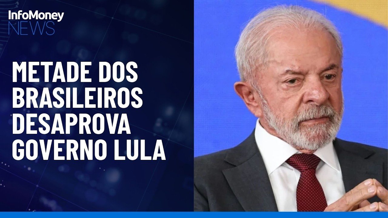 Quaest: 50% desaprovam o governo Lula e 43% o aprovam | InfoMoney News