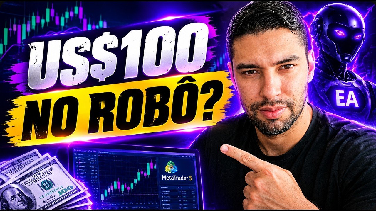 QUANTO UM ROBÔ FOREX CONSEGUE FAZER COM US$100?