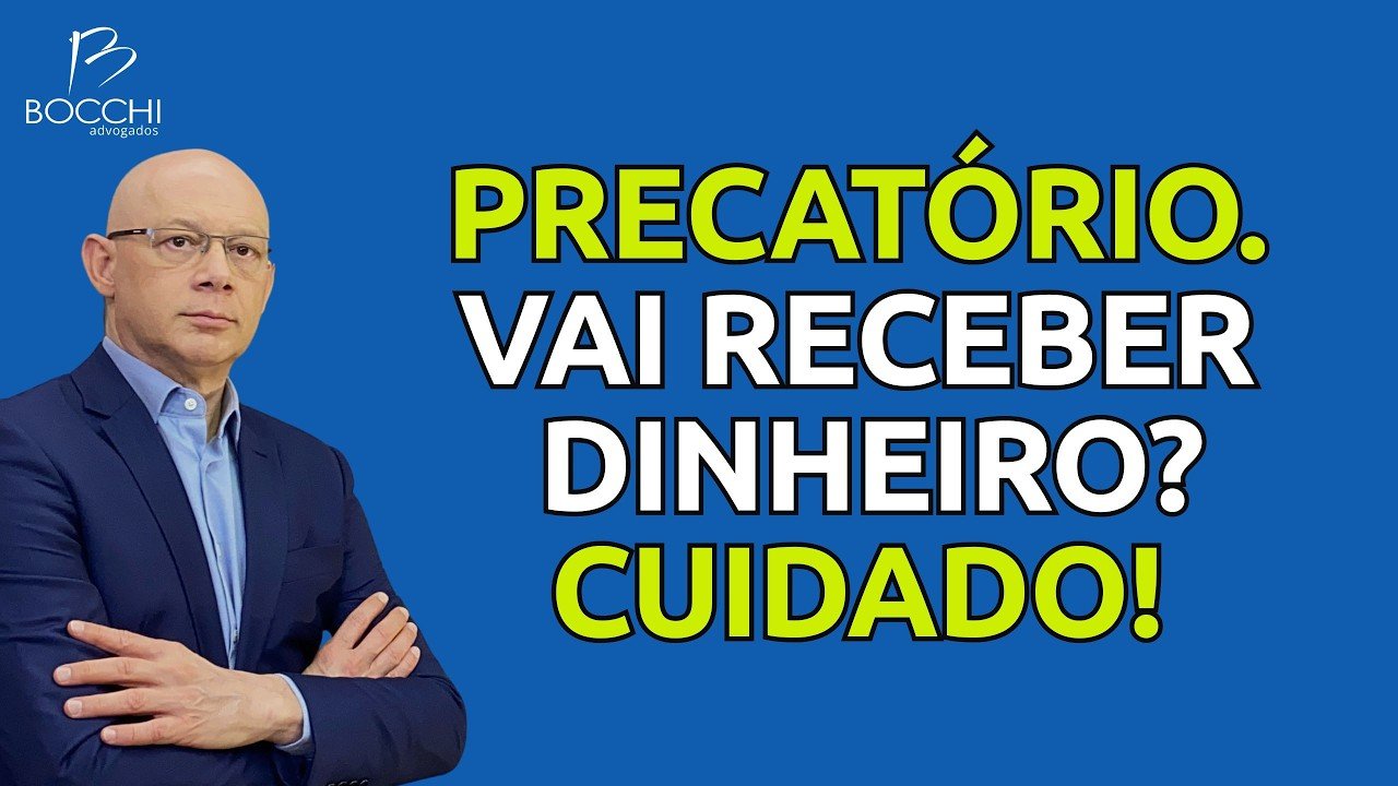 RECEBEU UMA GRANDE QUANTIA? VEJA O QUE FAZER ANTES DE INVESTIR OU VENDER SEU PRECATÓRIO