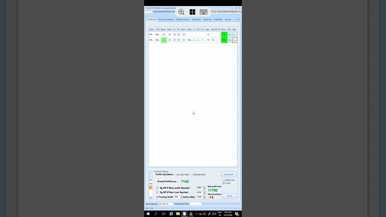 Robo Trading Software working in all segments in mobile phone and Desktop 6381842092