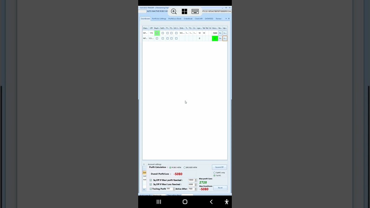 Robo Trading Software working in all segments in mobile phone and Desktop 7092188743
