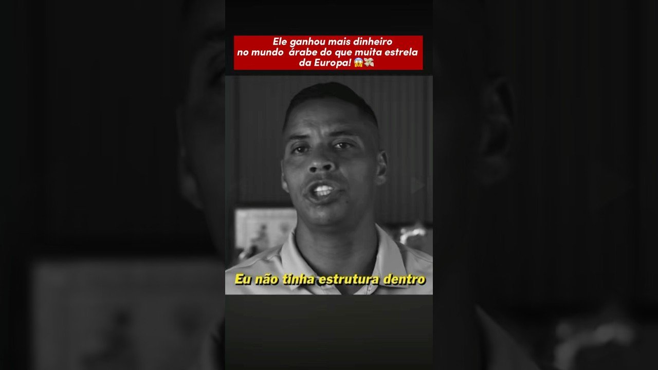 Saiu do anonimato e ficou MILIONÁRIO no futebol árabe! 💰⚽