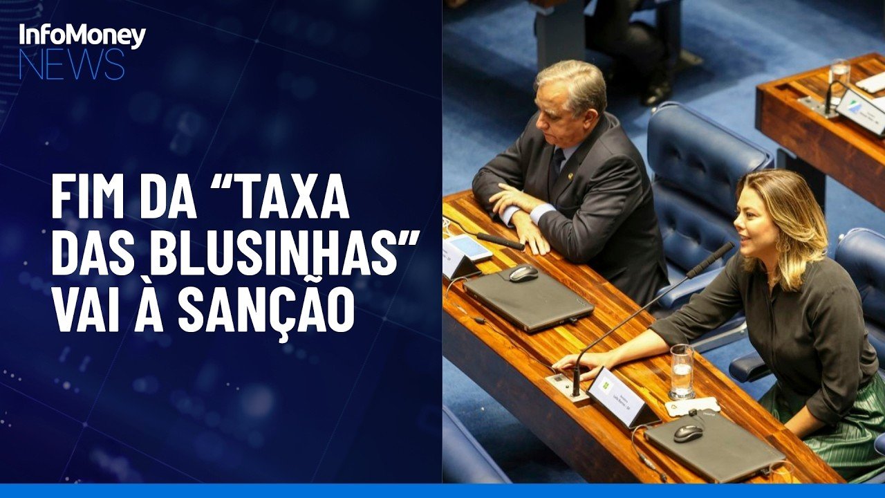 Senado aprova fim da “taxa das blusinhas”: texto segue para sanção de Lula | InfoMoney News