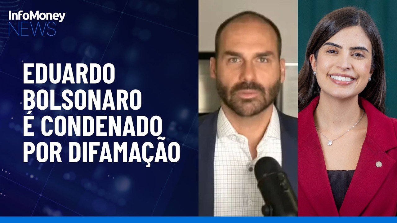 STF condena Eduardo Bolsonaro por difamar deputada Tábata Amaral | InfoMoney News