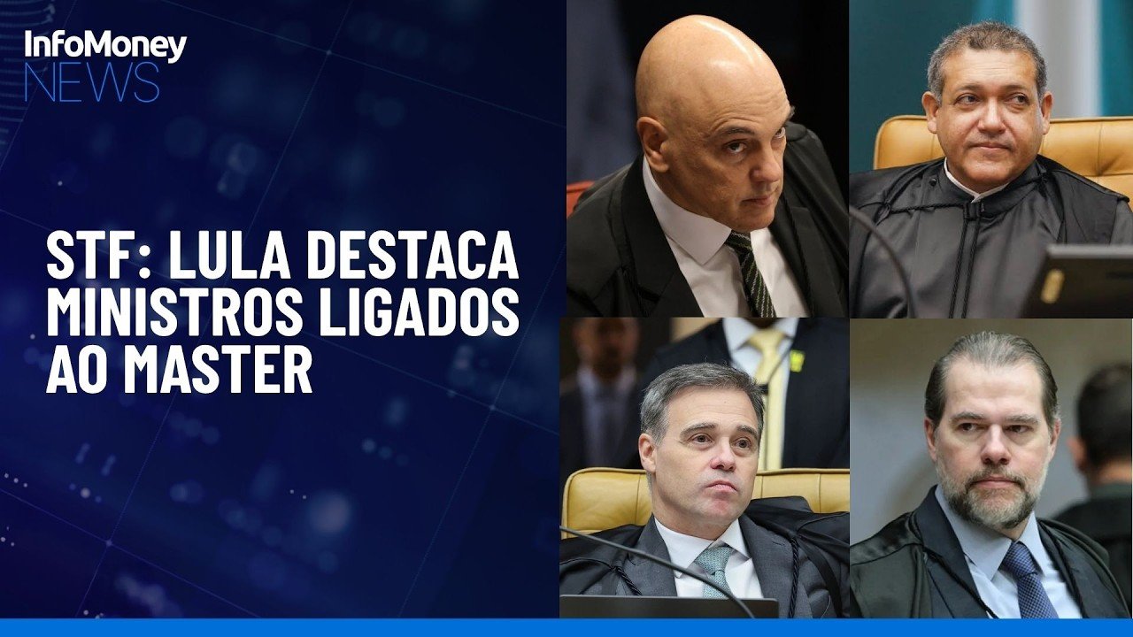 STF tem cinco ministros ligados com o Master, diz Lula | InfoMoney News