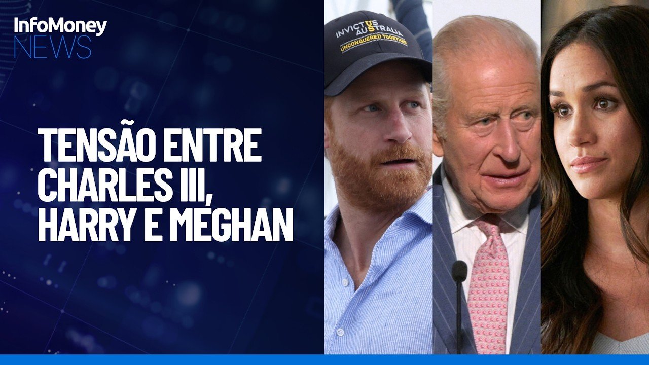 Tensão: Harry e Meghan se surpreendem com carta de Charles III | InfoMoney News