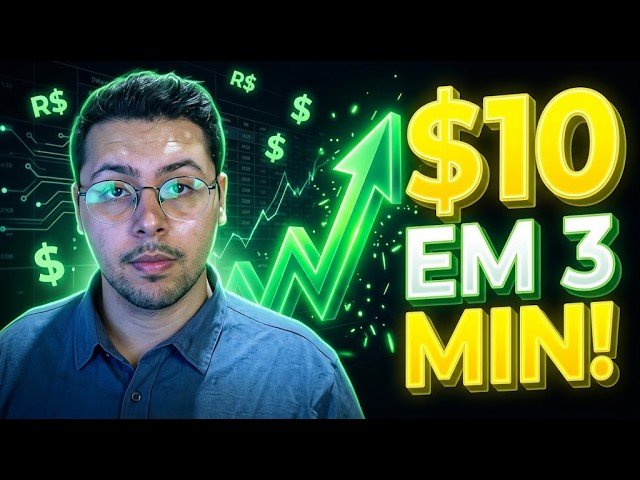 TESTEI O ROBÔ DE TRADE GRATUITO COM IA E FIZ $10 EM 3 MINUTOS! (Passo a Passo Completo)