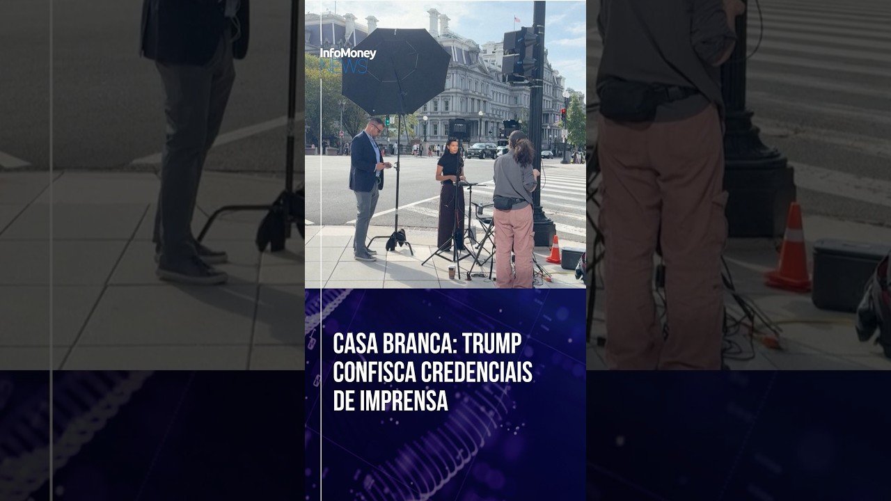 Trump confisca credenciais de três veículos de notícias na Casa Branca | InfoMoney News