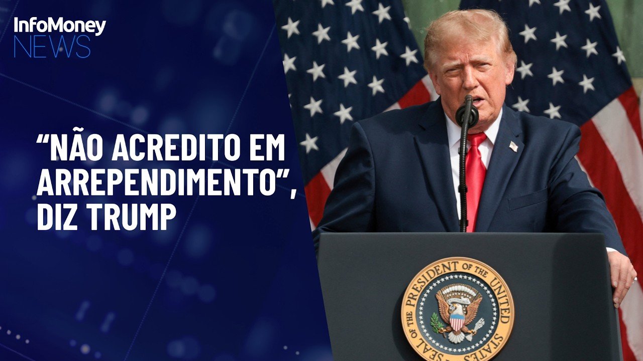 Trump diz não se arrepender da guerra com Irã | InfoMoney News