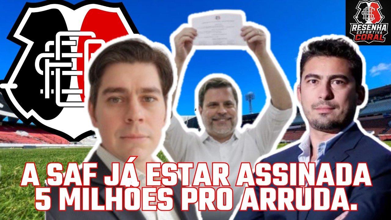 URGENTE APORTE MILIONÁRIO DA SAF CHEGANDO NO SANTA CRUZ, INVESTIDOR INTERNACIONAL CHEGANDO.