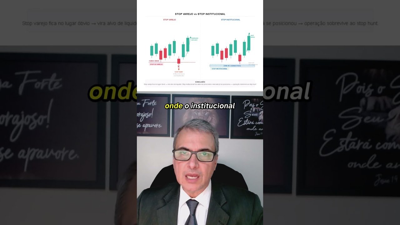 Você já teve a sensação de que o mercado “sabia” exatamente onde estava o seu stop?