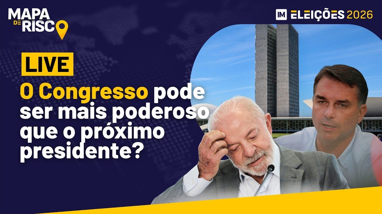 🔴 AO VIVO | Além de Lula e Flávio: Quem vai mandar no Congresso em 2027?