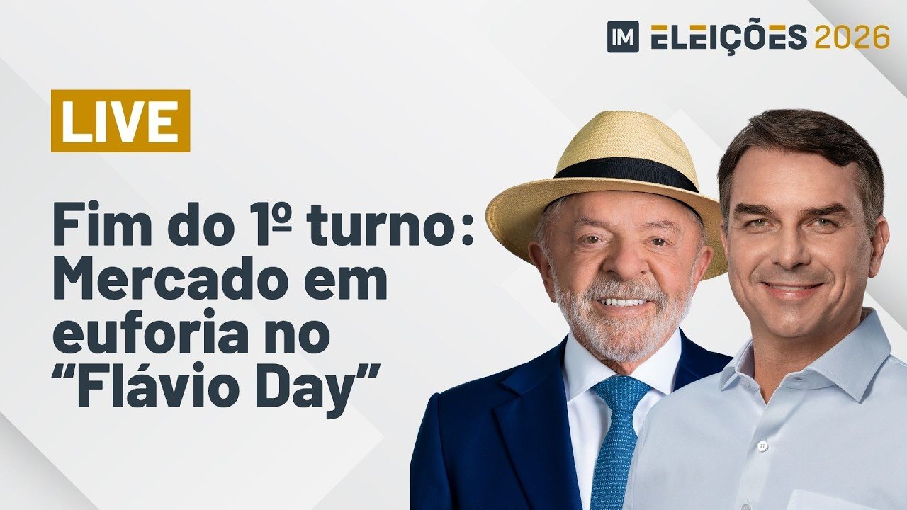 🔴 AO VIVO | Fim do primeiro turno: Bolsa tem histórico rali pós-eleição