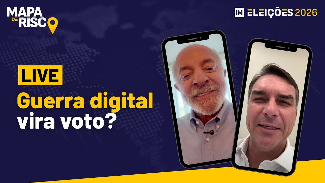 🔴 AO VIVO | Lula x Flávio: quem domina as redes na reta final da eleição?