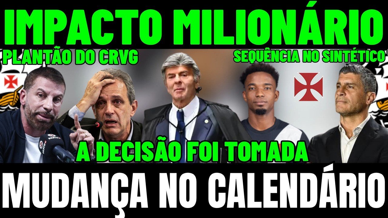 🚨 IMPACTO MILIONÁRIO NO VASCO! FIM DA ESCALA 6×1 MUDARÁ FUTEBOL, RENOVAÇÃO TRAVADA, PREPARAÇÃO E+