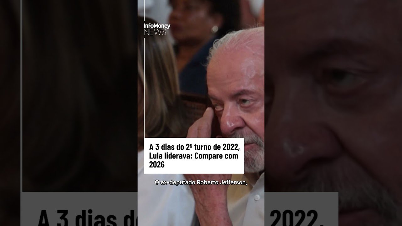 A 3 dias do 2º turno de 2022, Lula liderava: Compare com 2026 | InfoMoney News