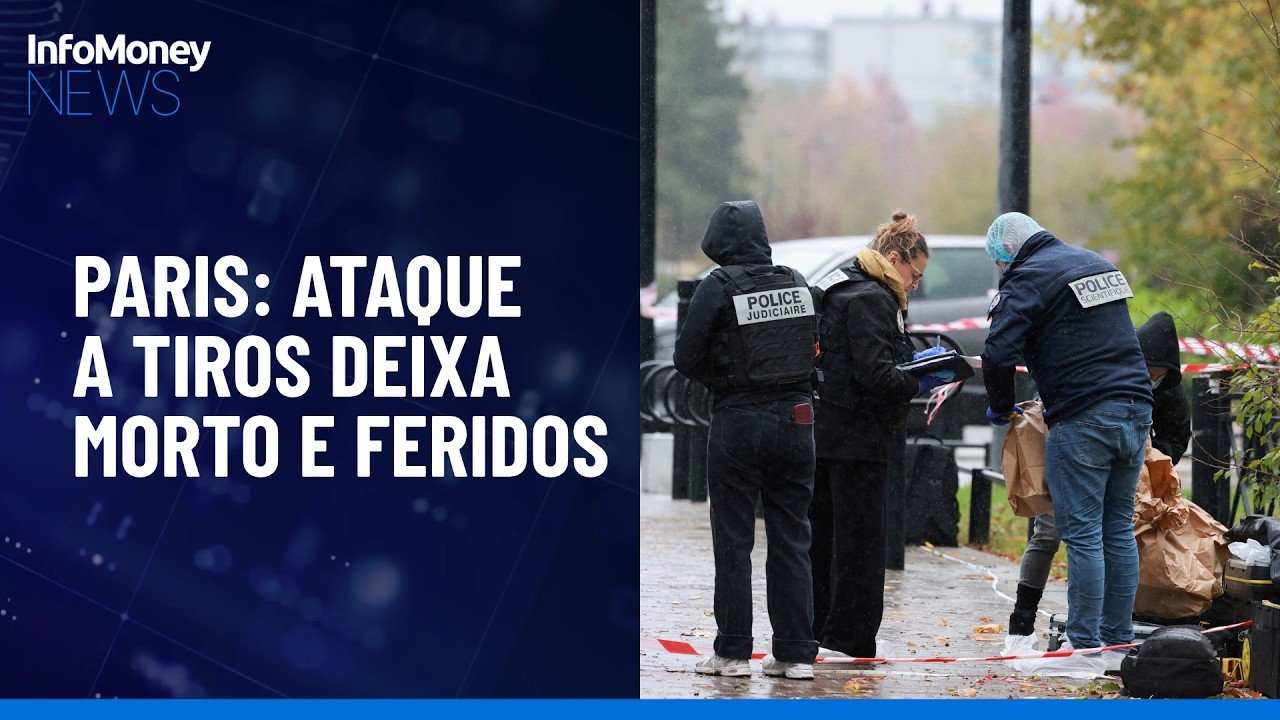 Ataque a tiros deixa um morto e quatro feridos nos arredores de Paris | InfoMoney News