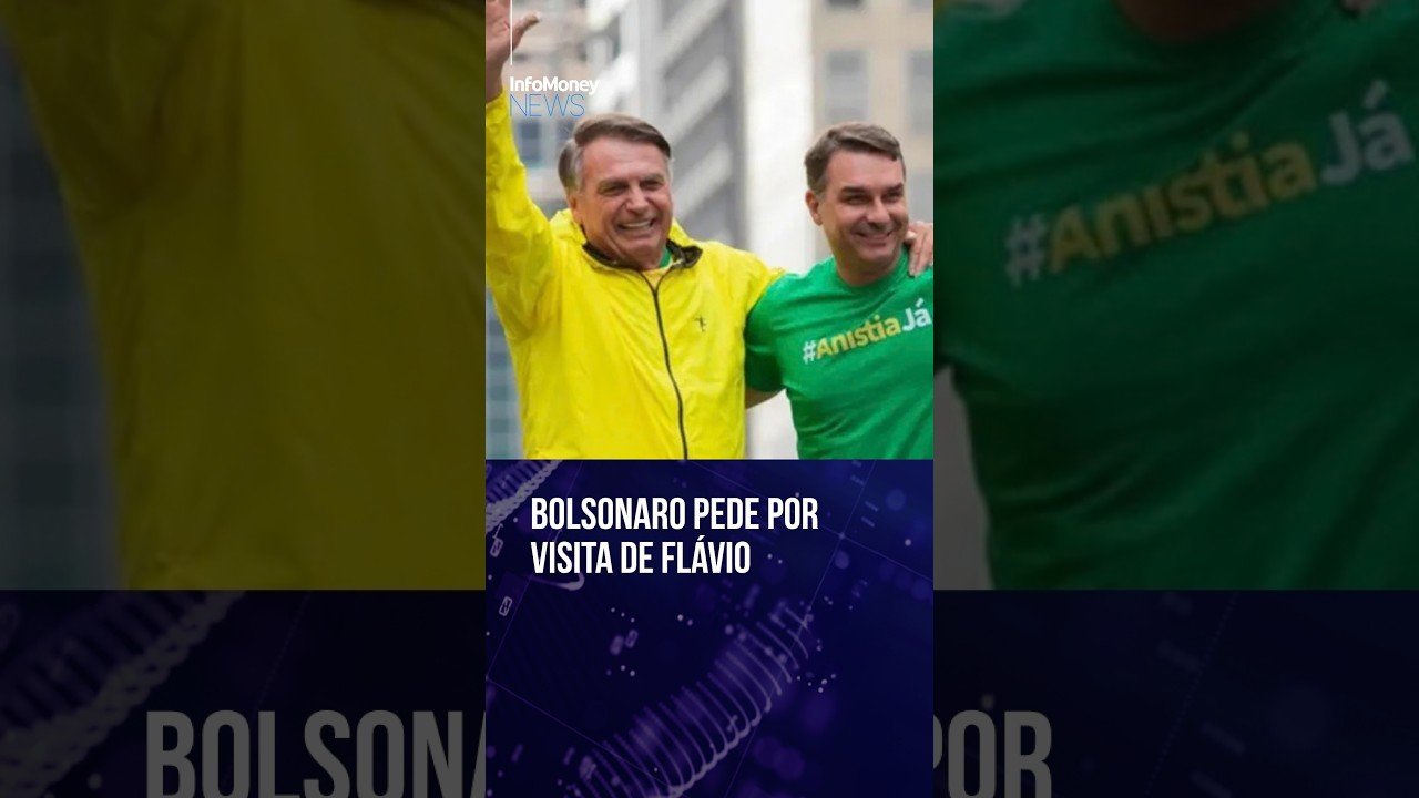 Bolsonaro pede a Moraes permissão para visita de Flávio após 1º turno | InfoMoney News