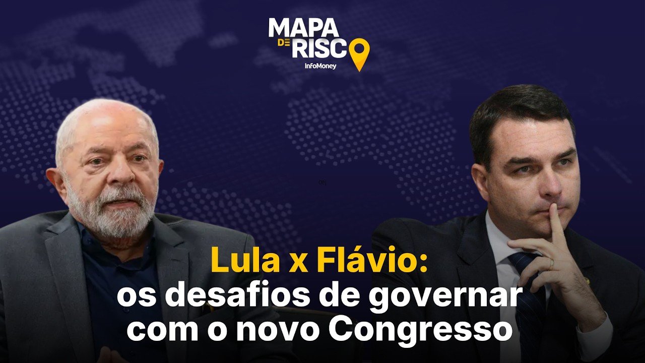 Brasil pós-eleição: Lula x Flávio — quem terá mais poder para governar? | Mapa de Risco