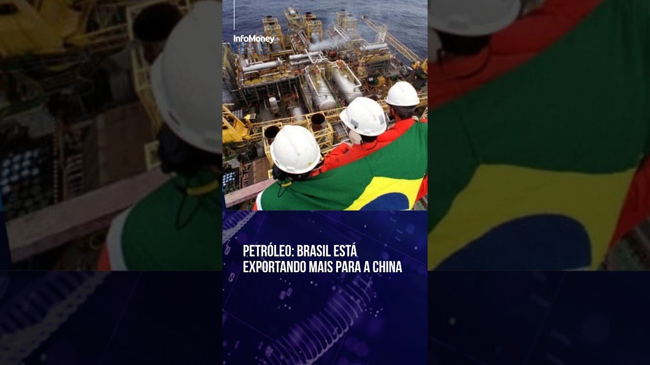Brasil ultrapassa Arábia no fornecimento de petróleo à China | InfoMoney News