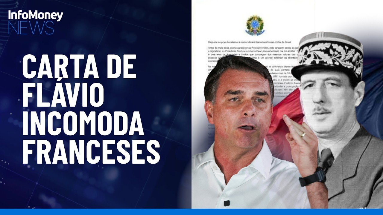 Carta de Flávio chama atenção da imprensa francesa | InfoMoney News