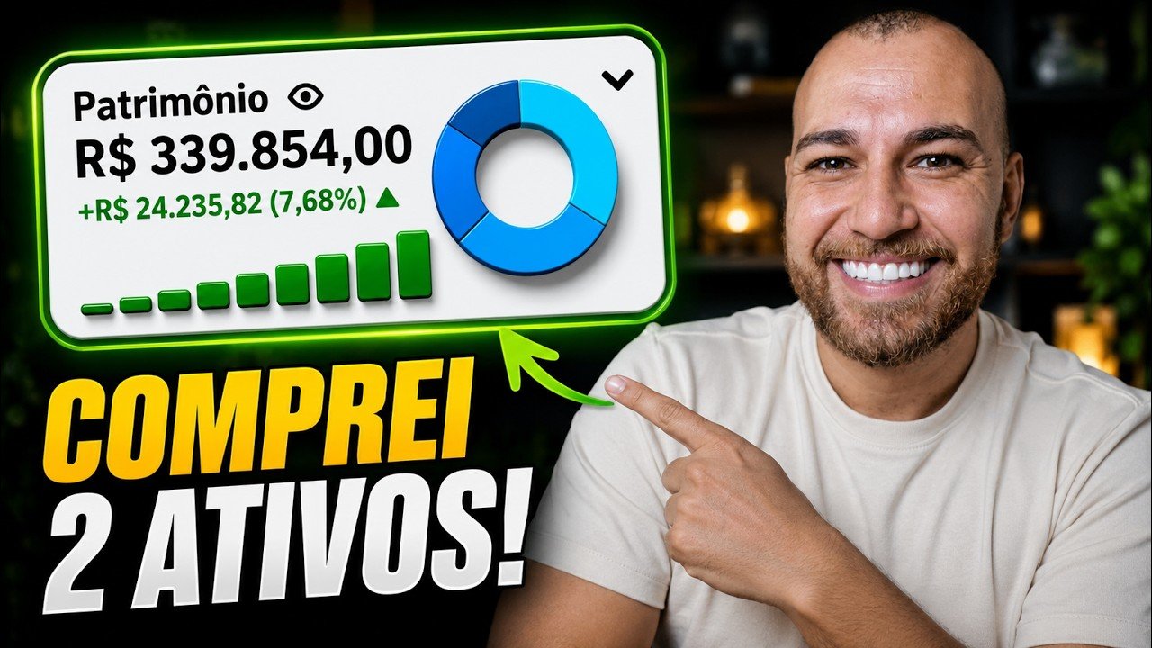 COMPREI 2 ATIVOS! ONDE INVESTIR HOJE PARA ACUMULAR PATRIMÔNIO APÓS ESSA ALTA NAS AÇÕES?