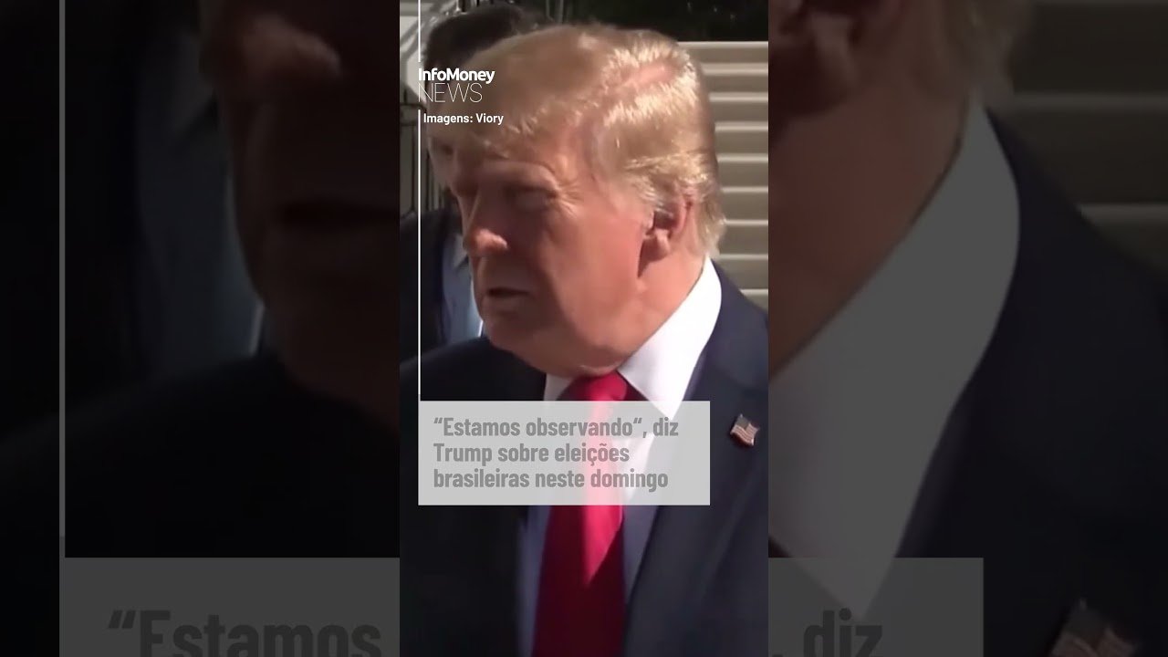 ELEIÇÕES 2026: Trump não toma partido e diz estar observando as eleições brasileiras