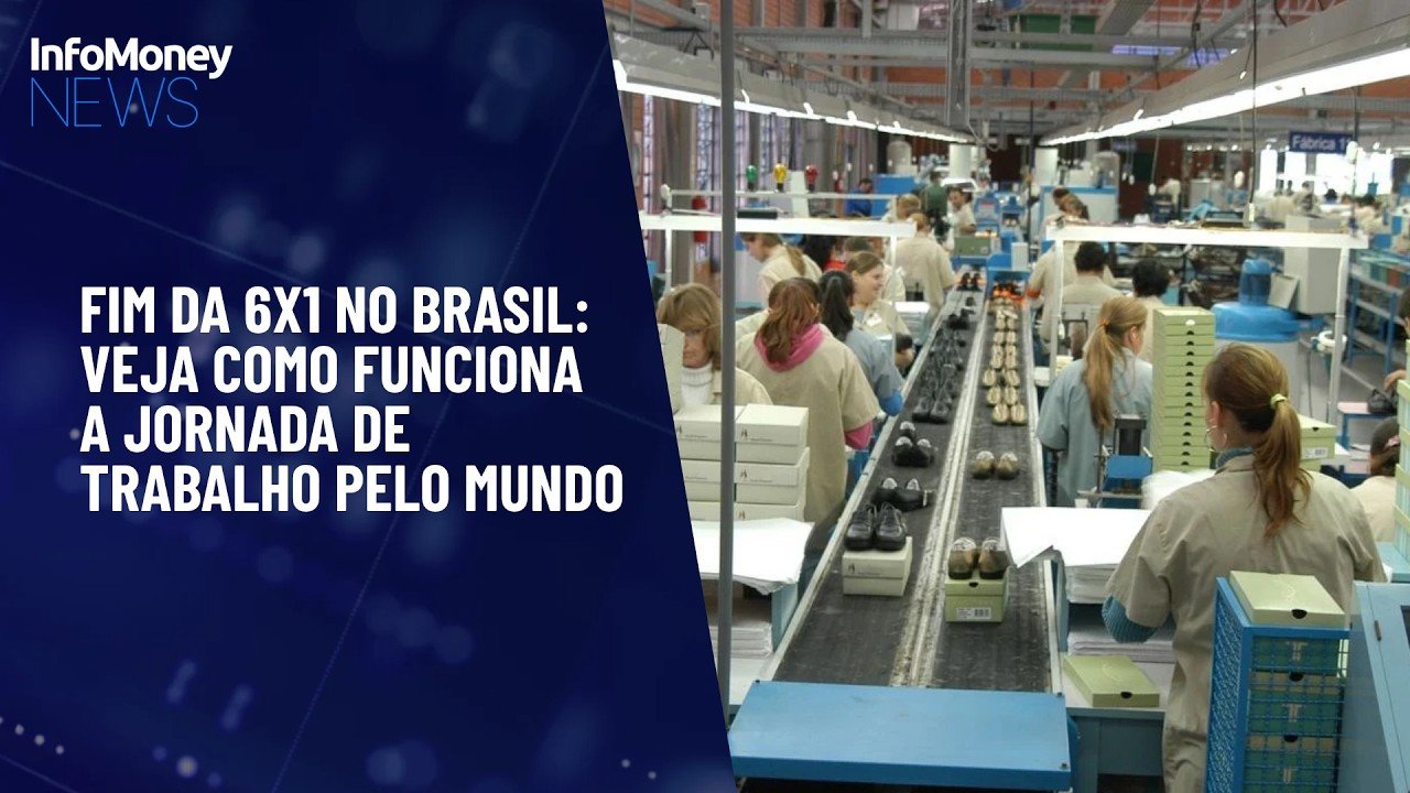 Fim da 6×1: Como funciona a escala de trabalho em outros países? | InfoMoney News