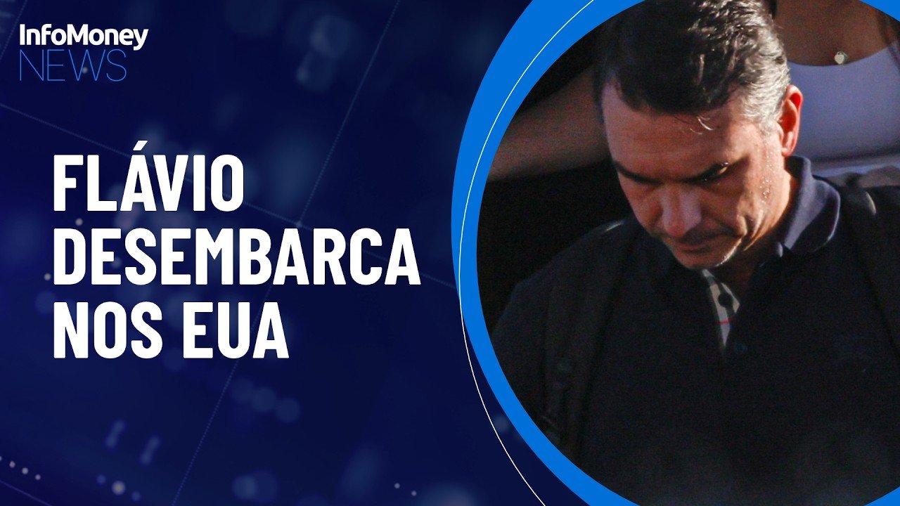 Flávio Bolsonaro chega aos EUA após deixar o Brasil | InfoMoney News