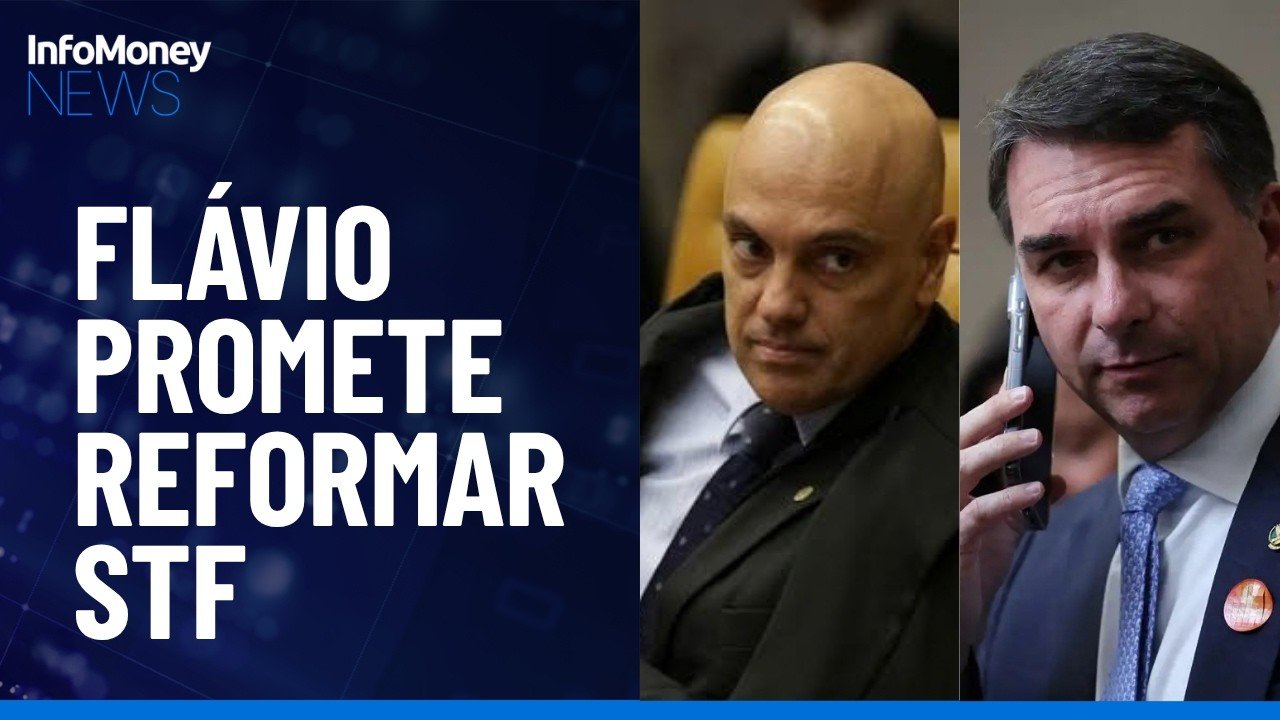 Flávio critica STF e promete reforma do Judiciário se for eleito | InfoMoney News