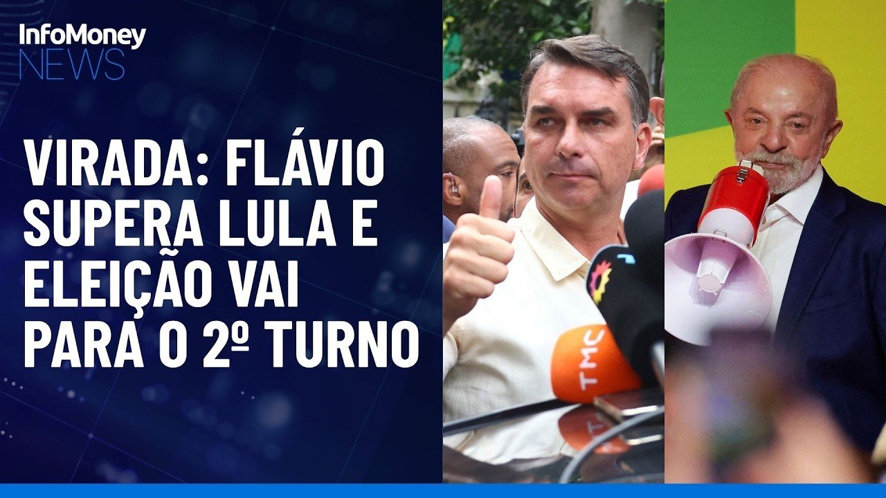 Flávio vira sobre Lula e eleição presidencial vai para o 2º turno | InfoMoney News
