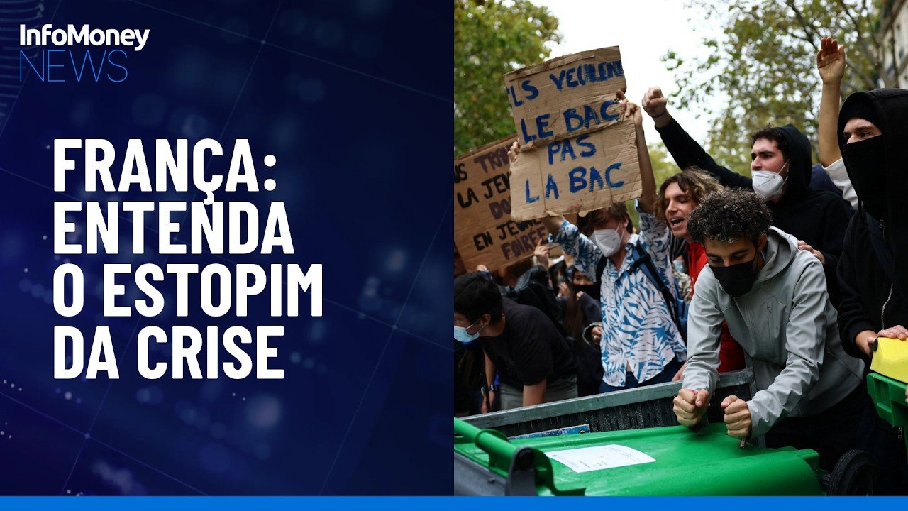 Greves e protestos: “Outono de insatisfação” toma conta da França | InfoMoney News