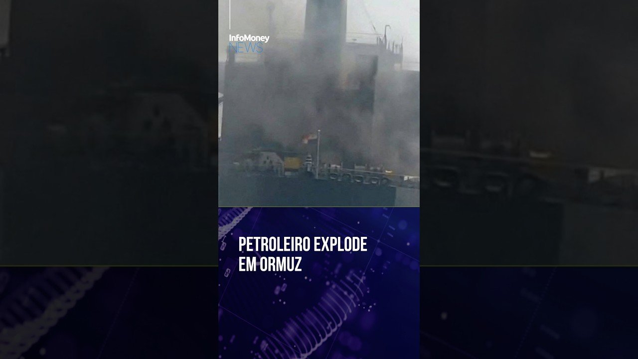 Guarda Revolucionária do Irã diz que navio explodiu em mina no Estreito de Ormuz | InfoMoney News