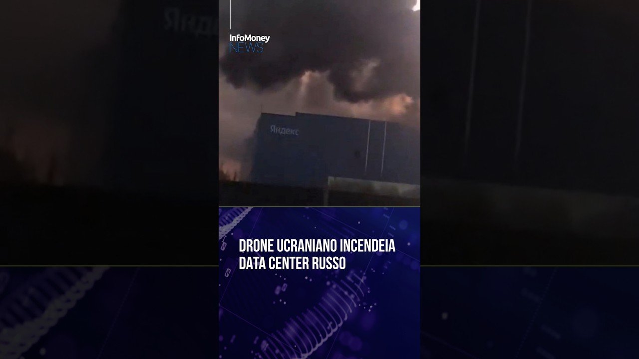 Guerra: Drone ucraniano incendeia Data Center Russo | InfoMoney News