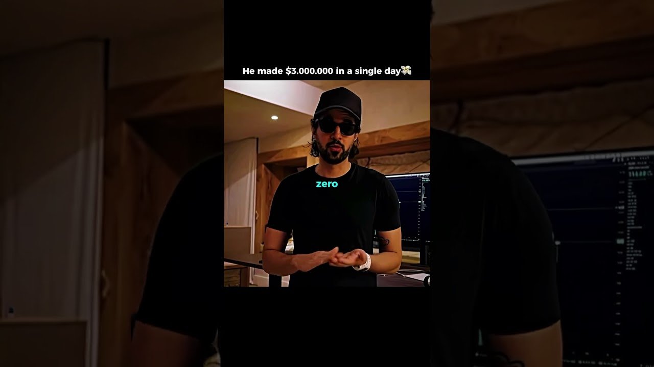 He Made 3 Million Dollar In A single Day #trader #fyp #trending #viral